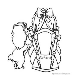Coloring page: Lady and the Tramp (Animation Movies) #133363 - Free Printable Coloring Pages