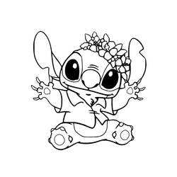 Lilo and Stitch (Animation Movies) coloring page #187519 to print and color
