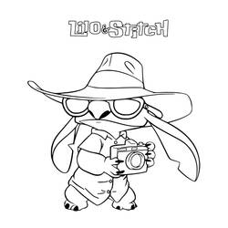 Lilo and Stitch (Animation Movies) coloring page #187520 to print and color