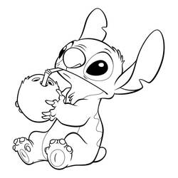 Lilo and Stitch (Animation Movies) coloring page #187522 to print and color