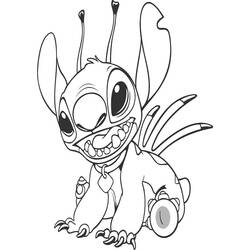 Lilo and Stitch (Animation Movies) coloring page #187541 to print and color