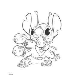 Coloring page: Lilo and Stitch (Animation Movies) #44820 - Free Printable Coloring Pages