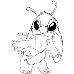 Coloring page: Lilo and Stitch (Animation Movies) #44825 - Free Printable Coloring Pages