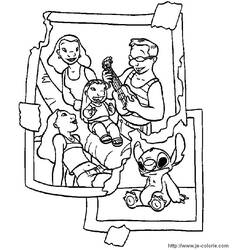 Lilo and Stitch (Animation Movies) coloring page #44830 to print and color