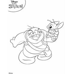 Lilo and Stitch (Animation Movies) coloring page #44835 to print and color