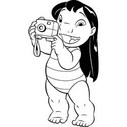 Coloring page: Lilo and Stitch (Animation Movies) #44839 - Free Printable Coloring Pages