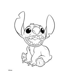 Coloring page: Lilo and Stitch (Animation Movies) #44885 - Free Printable Coloring Pages