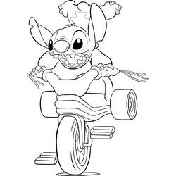 Coloring page: Lilo and Stitch (Animation Movies) #44894 - Free Printable Coloring Pages