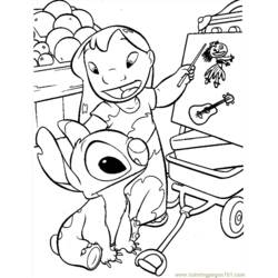Coloring page: Lilo and Stitch (Animation Movies) #44919 - Free Printable Coloring Pages