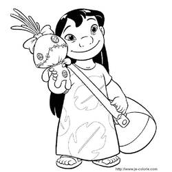Lilo and Stitch (Animation Movies) coloring page #44921 to print and color