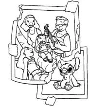 Lilo and Stitch (Animation Movies) coloring page #44976 to print and color