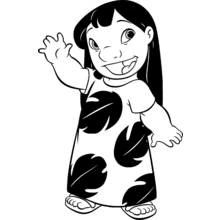 Coloring page: Lilo and Stitch (Animation Movies) #44987 - Free Printable Coloring Pages