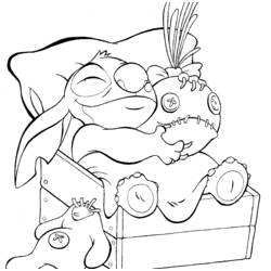 Coloring page: Lilo & Stitch (Animation Movies) #44818 - Printable coloring pages