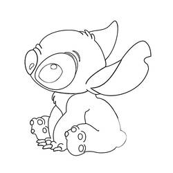 Coloring pages: Lilo & Stitch - Printable coloring pages