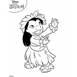 Coloring page: Lilo & Stitch (Animation Movies) #44828 - Free Printable Coloring Pages