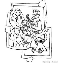 Coloring page: Lilo & Stitch (Animation Movies) #44830 - Free Printable Coloring Pages
