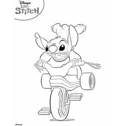 Coloring page: Lilo & Stitch (Animation Movies) #44847 - Free Printable Coloring Pages