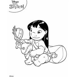 Coloring page: Lilo & Stitch (Animation Movies) #44860 - Free Printable Coloring Pages