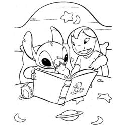 Coloring page: Lilo & Stitch (Animation Movies) #44862 - Printable coloring pages