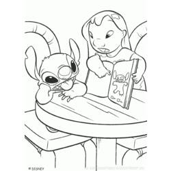 Coloring page: Lilo & Stitch (Animation Movies) #44864 - Free Printable Coloring Pages