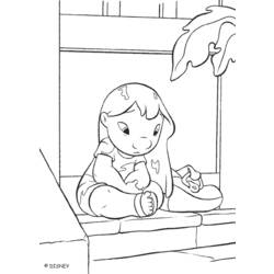 Coloring page: Lilo & Stitch (Animation Movies) #44869 - Free Printable Coloring Pages