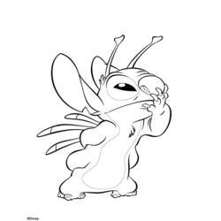 Coloring page: Lilo & Stitch (Animation Movies) #44878 - Free Printable Coloring Pages