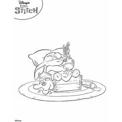 Coloring page: Lilo & Stitch (Animation Movies) #44882 - Free Printable Coloring Pages