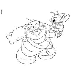 Coloring page: Lilo & Stitch (Animation Movies) #44890 - Free Printable Coloring Pages