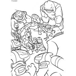Coloring page: Lilo & Stitch (Animation Movies) #44896 - Free Printable Coloring Pages