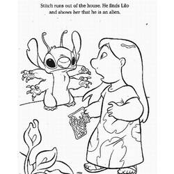 Coloring page: Lilo & Stitch (Animation Movies) #44911 - Free Printable Coloring Pages