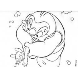 Coloring page: Lilo & Stitch (Animation Movies) #44930 - Printable coloring pages