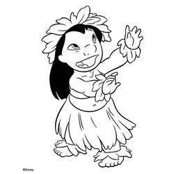 Coloring page: Lilo & Stitch (Animation Movies) #44933 - Free Printable Coloring Pages