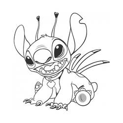 Coloring page: Lilo & Stitch (Animation Movies) #44936 - Free Printable Coloring Pages
