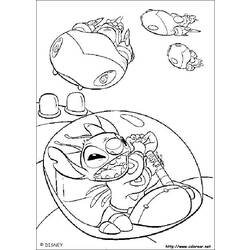 Coloring page: Lilo & Stitch (Animation Movies) #45014 - Free Printable Coloring Pages