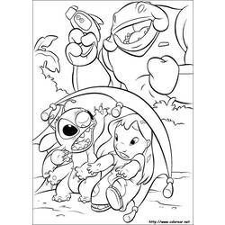 Coloring page: Lilo & Stitch (Animation Movies) #45078 - Free Printable Coloring Pages