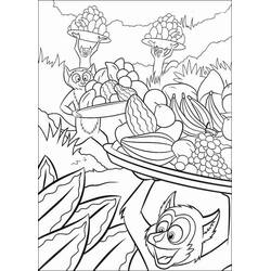 Coloring page: Madagascar (Animated) (Animation Movies) #209769 - Free Printable Coloring Pages