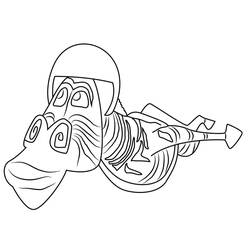 Coloring page: Madagascar (Animated) (Animation Movies) #209776 - Free Printable Coloring Pages