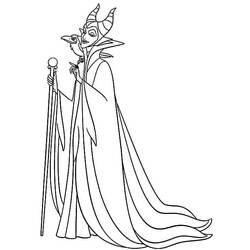 Maleficent (Disney) (Animation Movies) coloring page #208934 to print and color