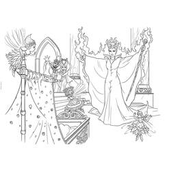 Maleficent (Disney) (Animation Movies) coloring page #208937 to print and color