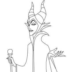 Maleficent (Disney) (Animation Movies) coloring page #208949 to print and color