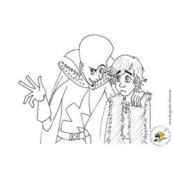 Coloring page: Megamind (Animation Movies) #46542 - Printable coloring pages