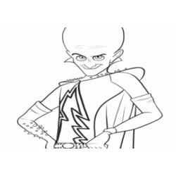Coloring page: Megamind (Animation Movies) #46549 - Printable coloring pages