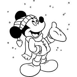Coloring page: Mickey (Animation Movies) #170090 - Printable coloring pages