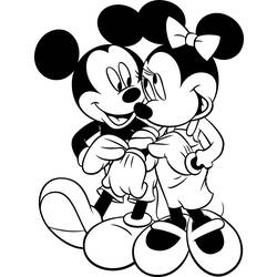 Coloring page: Mickey (Animation Movies) #170096 - Printable coloring pages