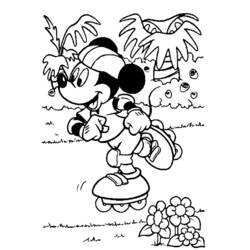 Coloring page: Mickey (Animation Movies) #170120 - Printable coloring pages