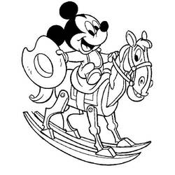 Coloring page: Mickey (Animation Movies) #170131 - Printable coloring pages