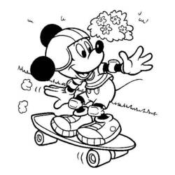 Coloring page: Mickey (Animation Movies) #170135 - Printable coloring pages