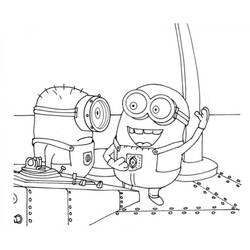 Coloring page: Minions (Animation Movies) #72110 - Free Printable Coloring Pages