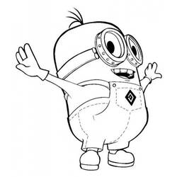 Coloring page: Minions (Animation Movies) #72112 - Free Printable Coloring Pages