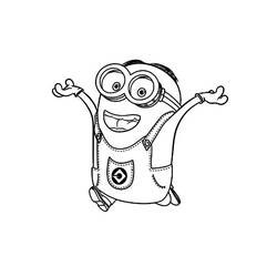 Coloring page: Minions (Animation Movies) #72181 - Free Printable Coloring Pages